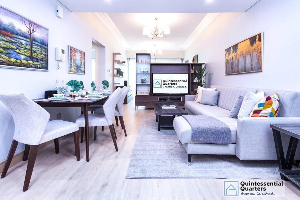Downtown Cozy Home + Partitioned Living Room Dubai Exteriör bild
